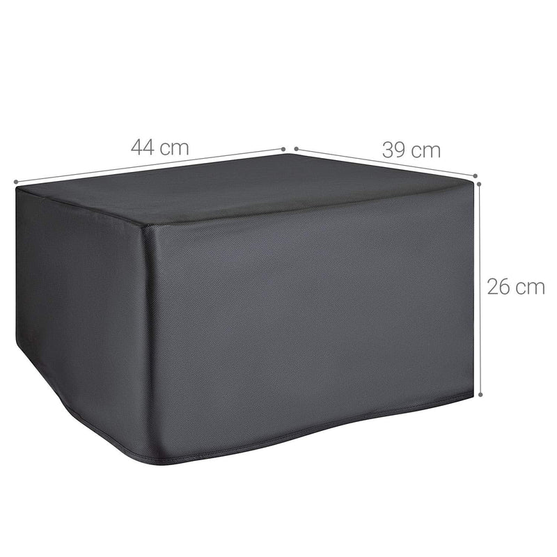 [Australia - AusPower] - kwmobile Cover Compatible with Epson Workforce Pro WF-3725DWF / 4725DWF - Dust Cover Printer Protector - Black 