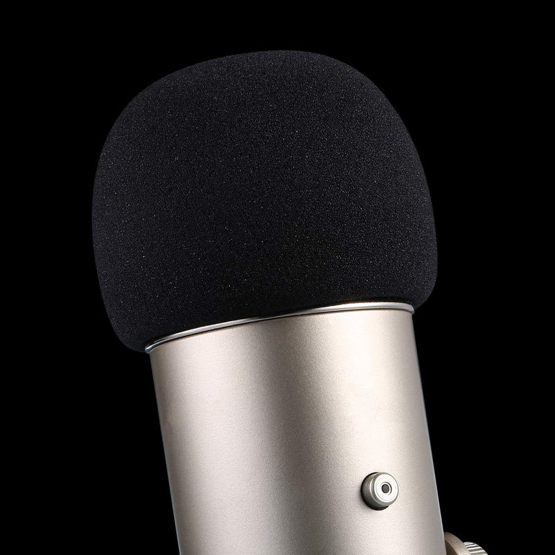 [Australia - AusPower] - Mudder Mic Cover Foam Microphone Windscreen, Condenser Microphone (Size A, 1 Pack) 