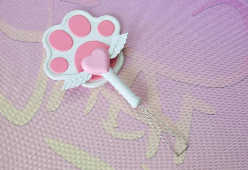 [Australia - AusPower] - FKZ ZOMOPLUS Keycap Puller,Custom Keycap Puller,Cute Fairy Wand Custom Keycap Puller,Mechanical Keyboard Keycap Removal Tool (Fairy Wand) 