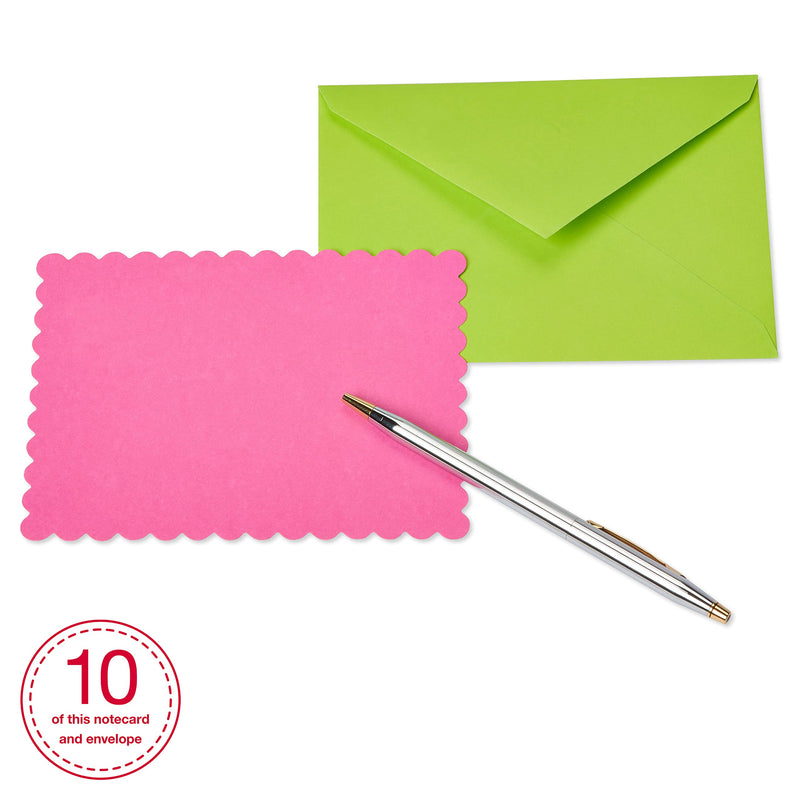 [Australia - AusPower] - American Greetings Single Panel Blank Cards with Envelopes, Bright (40-Count) Shapes and Patterns 