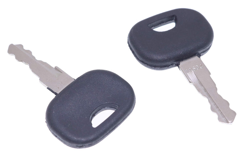 [Australia - AusPower] - 5PCS 14603 8U-9569 05755125 940451 8035807 Key for Volvo Certain Mini Excavators & Mini Loaders Bobcat V Series Versahandler Forklifts Caterpillar 213 214 Euro Excavators 