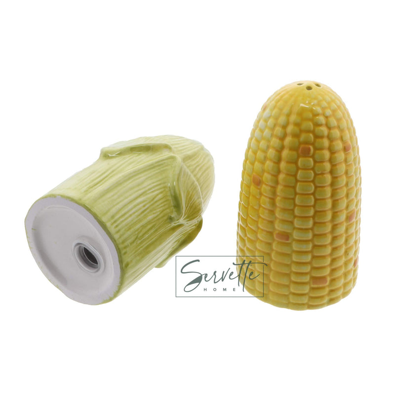 [Australia - AusPower] - Novelty Ceramic Vegetable Salt and Pepper Shakers Set - Corn 
