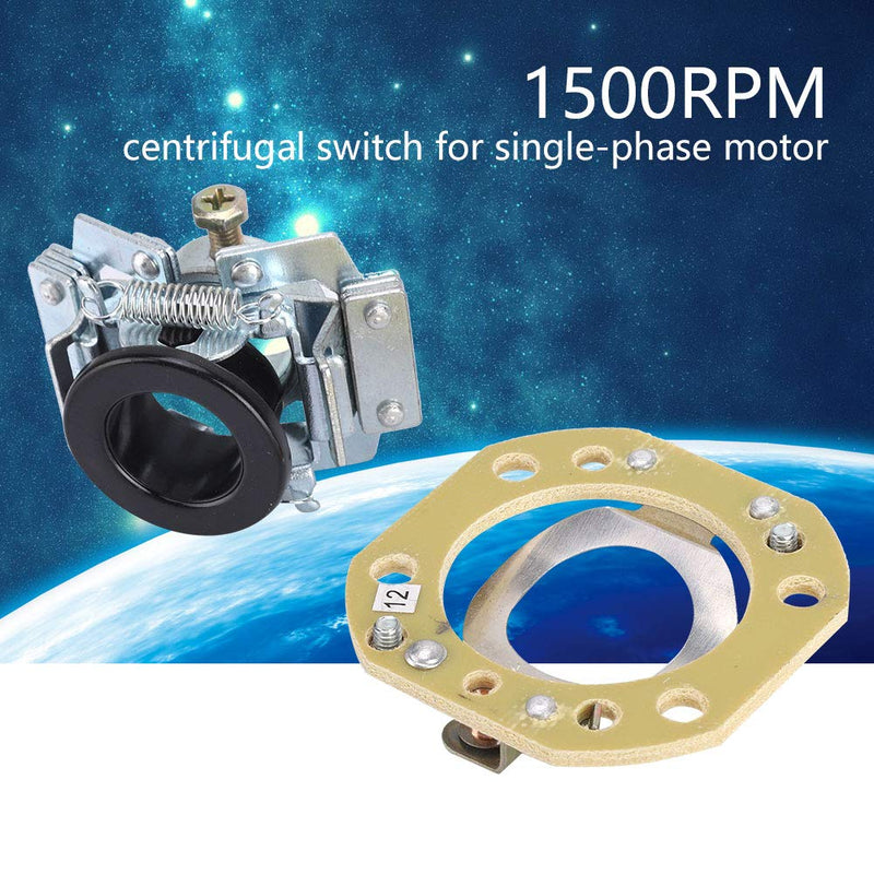 [Australia - AusPower] - L16-154S Electric Motor Centrifugal Switch, 1500RPM Metal 16mm Shaft High Efficiency Electric Motor Part Electric Motor Clutch Parts for Single-Phase Motor 