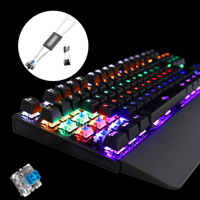 [Australia - AusPower] - Keycap Puller for Mechanical Keyboard Stainless Steel Keycap Remover Tool Fixing Keyboard Black 