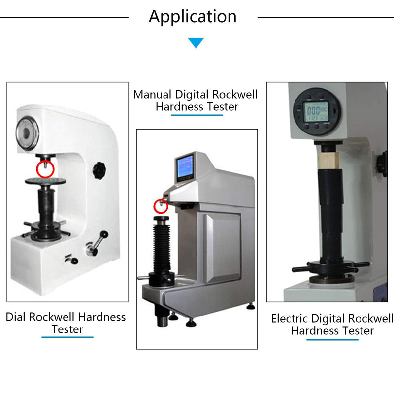 [Australia - AusPower] - Diamond Indenter HRC-3 for Hardness Tester Diamond Indenter 120 Degree for Rockwell Hardness Tester 