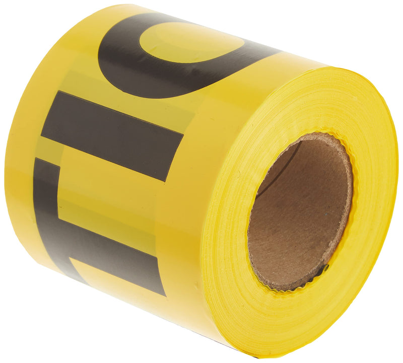 [Australia - AusPower] - IRWIN Tools STRAIT-LINE 66200 Barrier Tape Roll, CAUTION, 3-inch by 300-foot (66200) 