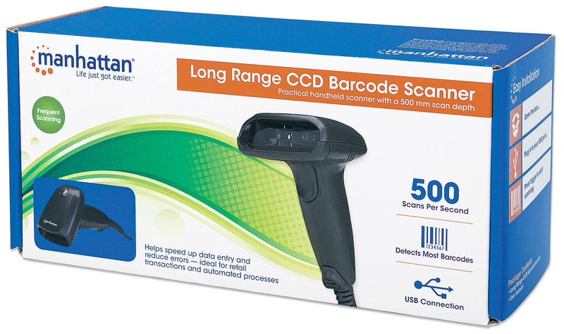 [Australia - AusPower] - Manhattan 177672 Document Barcode Scanner 