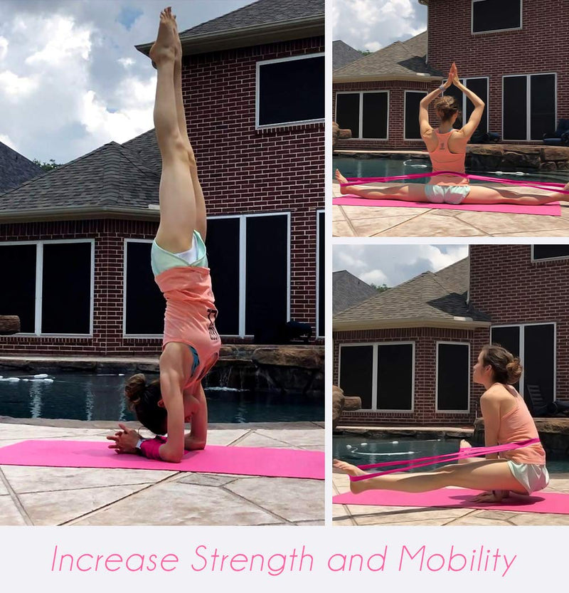 [Australia - AusPower] - TTolbi Dance Equipment : Stretch Bands for Dancers and Ballet | Dance Stretch Bands for Flexibility, Mobility and Strength | Dance Stuff | Gymnastics Stuff | Dance Accesories 