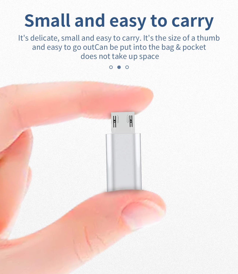 [Australia - AusPower] - 3Pack,Compatible for Lightning Female to Micro USB Male Adapter for Apple Compatible with iPhone 7 8 Plus x xr xs 11 12Mini pro for Ipad Power Connector Samsung Galaxy S7 S6 Edge,Nexus 5,LG Converter 
