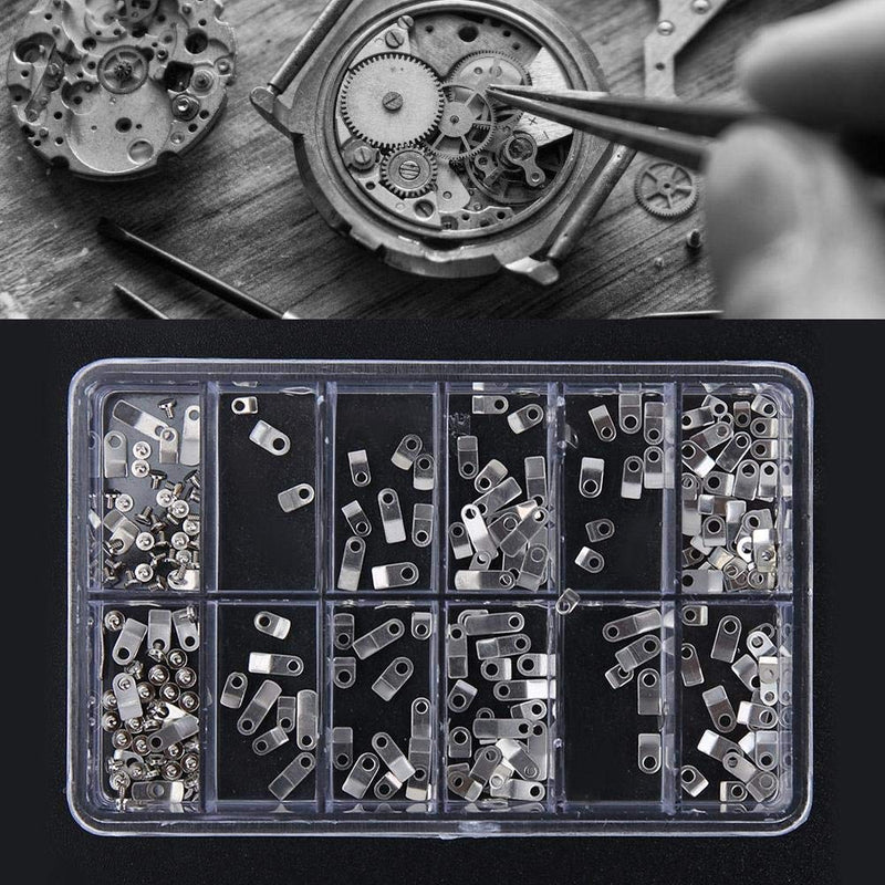 [Australia - AusPower] - 240 Pcs Screw Washer Watch Casing Clamp Adapter Casing Movement Securing ETA 2824 2836 2846 