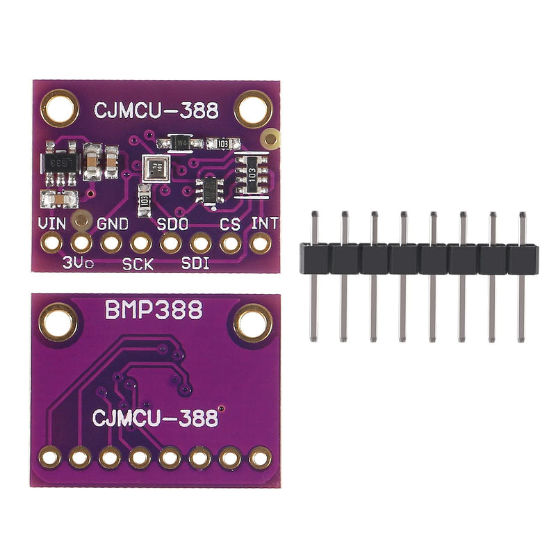 [Australia - AusPower] - AITRIP 2PCS CJMCU-388 BMP388 Digital Atmospheric Air Pressure Sensor 24Bit Low Noise, Air Pressure Sensor Atmospheric Air Pressure Sensor CJMCU-388 24BitFor Arduino Electronic DIY 