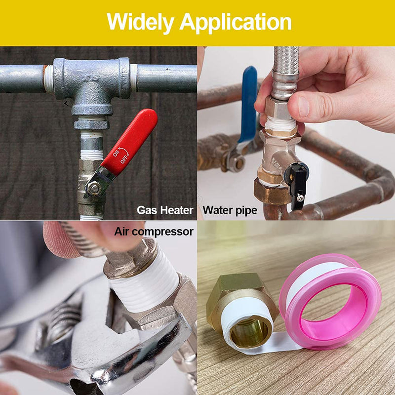 [Australia - AusPower] - Brass Pipe Fittings,Valve Pipe Adapter NPT, 3/4 Inch Male To 1 Inch Female Pipe (2-Pack) A roll of plumbers tape DN20 To DN25 3/4"Male to 1"Female 