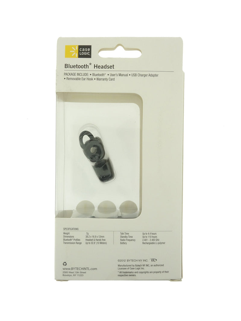 [Australia - AusPower] - Case Logic CL-BT003 Bluetooth handsfree Headset (Silver) 