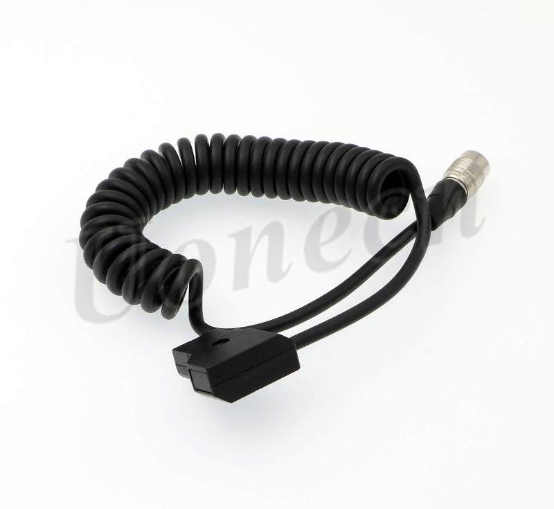 [Australia - AusPower] - Uonecn Power Spring Cable for SmallHD AC7 OLED DP7 Monitor Hirose 4 Pin Female to D-tap 