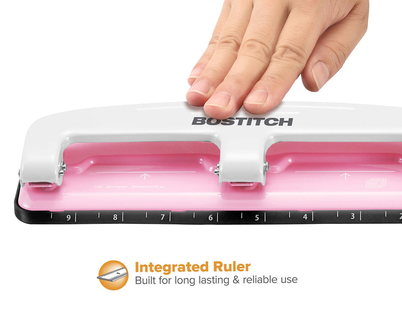 [Australia - AusPower] - Bostitch EZ Squeeze INCourage 12 Three-Hole Punch, No Jam Technology, AMAX Spirit Foundation 