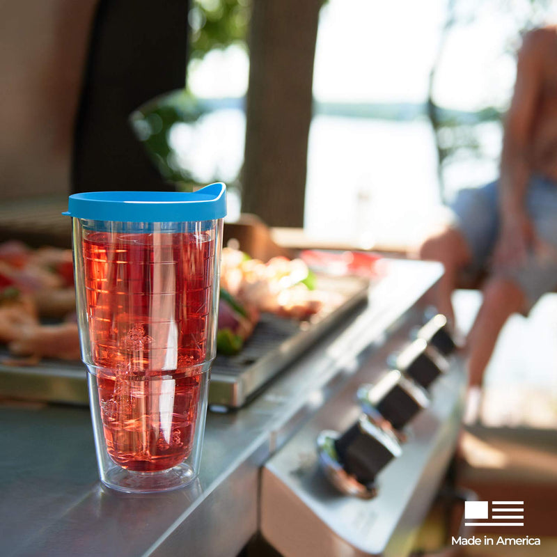 [Australia - AusPower] - Tervis Sunset in Paradise Made in USA Double Walled Insulated Tumbler, 1 Count (Pack of 1), Clear 