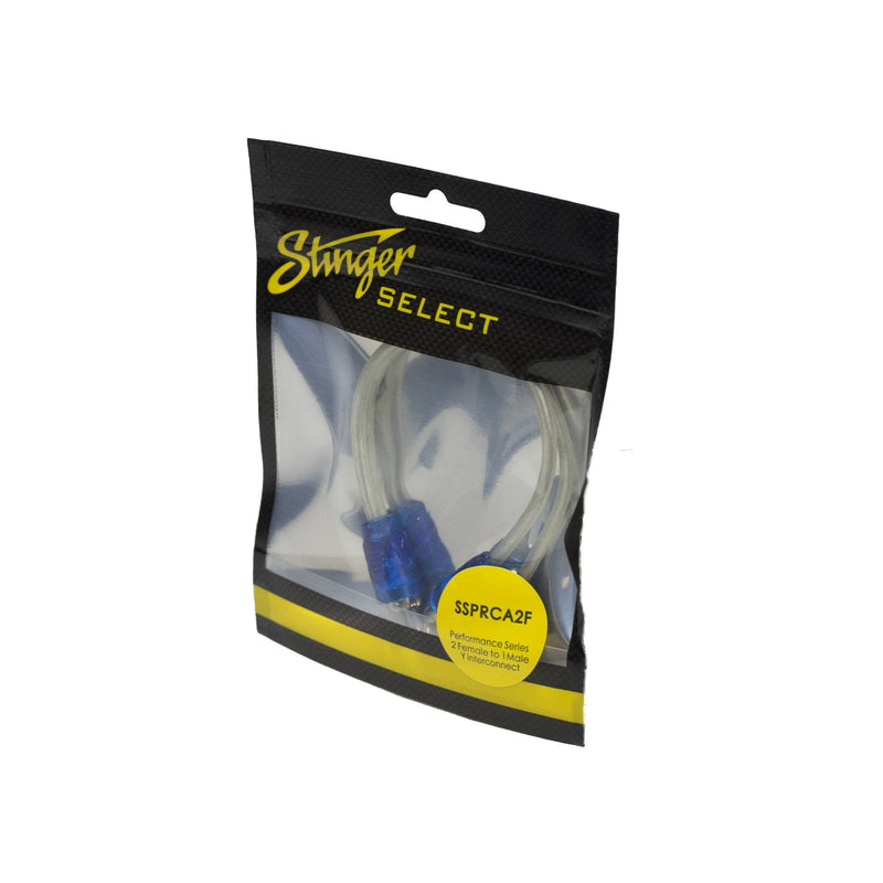 [Australia - AusPower] - Stinger Select SSPRCA2F Performance Series 2 Female to 1 Male Y Interconnect 
