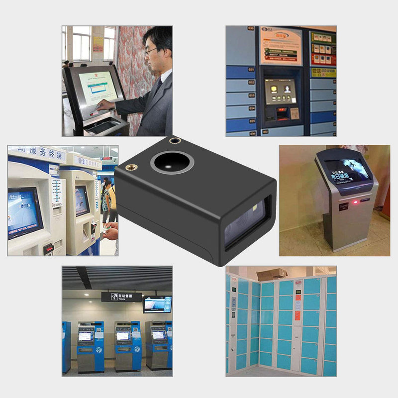 [Australia - AusPower] - 2D Embedded Mini Barcode Reader Scanner Scan, Symcode QR Barcode Reader Module Scanner with Auto Sensing Cell Phone Computer Screen Scan 