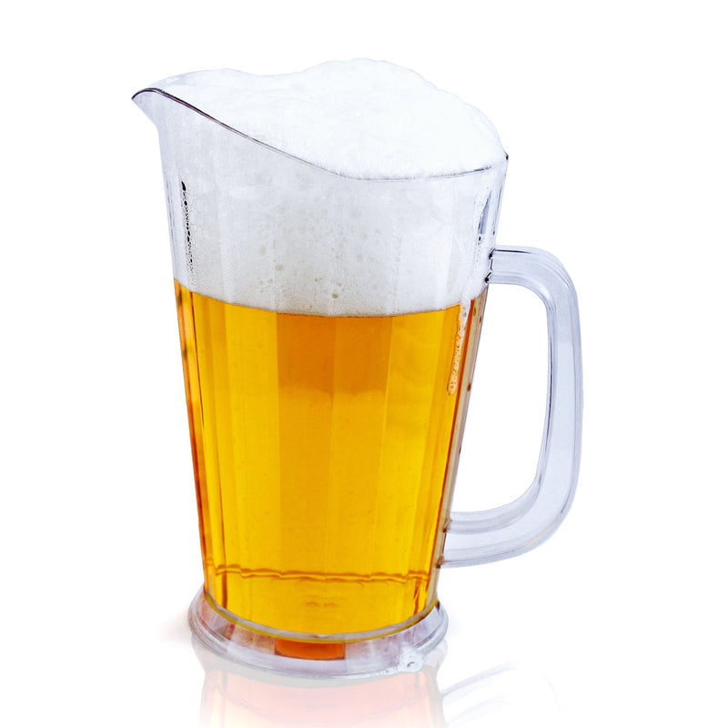 [Australia - AusPower] - New Star Foodservice 46144 Polycarbonate Plastic Tapered Style Restaurant Water Pitcher, 60-Ounce, Clear 