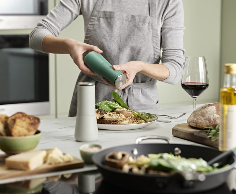 [Australia - AusPower] - Joseph Joseph Milltop Set-Editions (Sage) Salt & Pepper Mill 