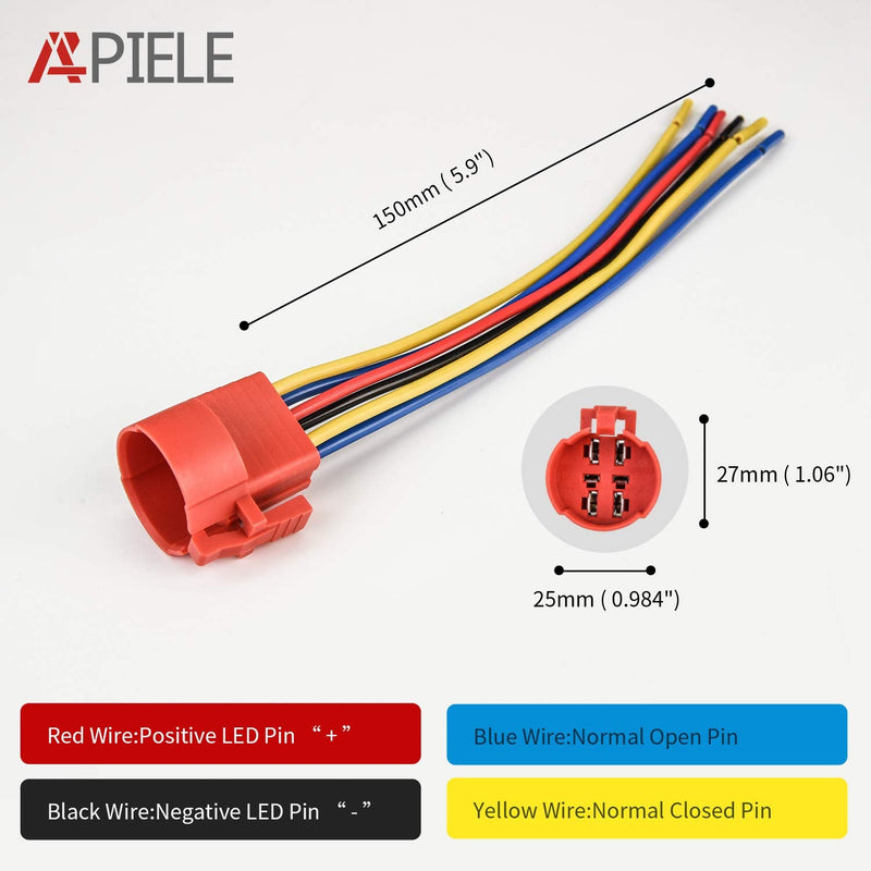 [Australia - AusPower] - APIELE 10 Amp 22mm Momentary Push Button Switch 12V Angel Eye LED Waterproof Stainless Steel Round Self Reset 7/8'' 1NO 1NC (10 Amp/Blue Led) 10Amp Silver Shell Blue 