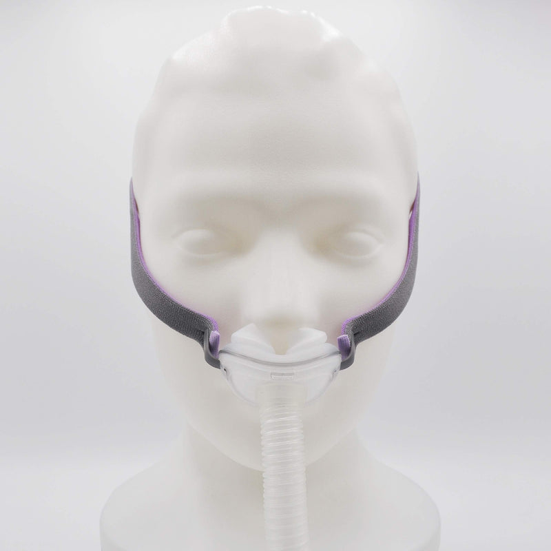 [Australia - AusPower] - Headgear Strap Replacement for ResMed AirFit P10™ Nasal Pillow CPAP Mask for Her by Snugell™ | Pink Color | Pack of Two Straps | Includes Four Adjustment Clips | Durable Premium Material 