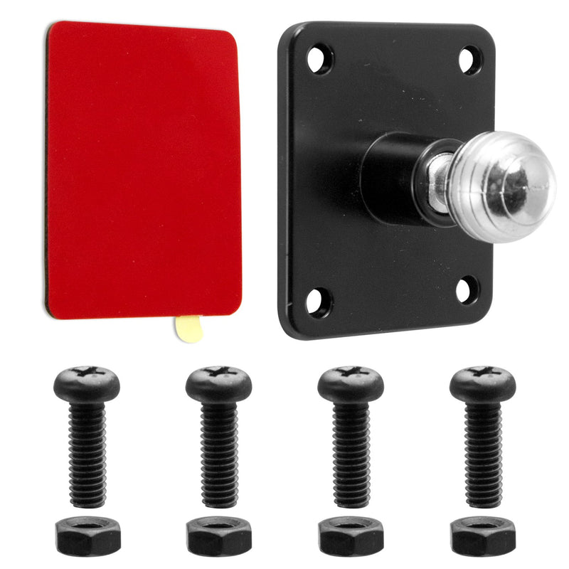 [Australia - AusPower] - iBOLT Aluminum 17mm AMPs Adapter Plate - for Garmin GPS Devices, iBOLT Smartphone Holders and Other Industry Standard 17mm adapters 