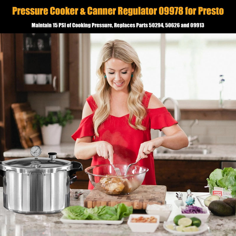 [Australia - AusPower] - Pressure Cooker & Canner Regulator for Presto 09978, Replaces Parts 50294, 50626 and 09913 