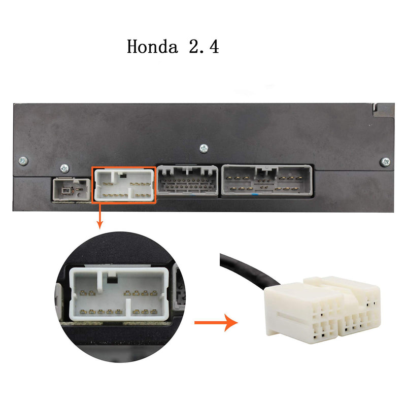 [Australia - AusPower] - Yomikoo Aux Cable, USB AUX Music Adapter Car Stereo CD Changer Compatible with Honda 2.4 2003-2011 Accord, 2002-2011 City, 2005-2011 CRV, 2006-2011 Civic, 2005-2011 Odyssey USB+AUX 