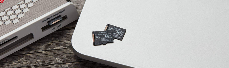 [Australia - AusPower] - Kingston 128GB microSDXC Canvas Select Plus 100MB/s Read A1 Class 10 UHS-I Memory Card + Adapter (SDCS2/128GB) microSD Card Fast (Up to 100 MB/s) Single 