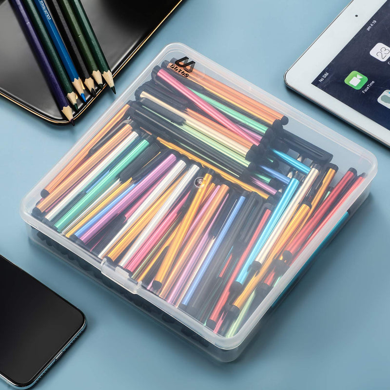 [Australia - AusPower] - 120 Pieces Stylus Pen Universal Capacitive Stylus Slim Digital Pen Compatible with iPad, iPhone, Samsung, Tablet, Most Devices with Capacitive Touch Screen, 12 Colors 