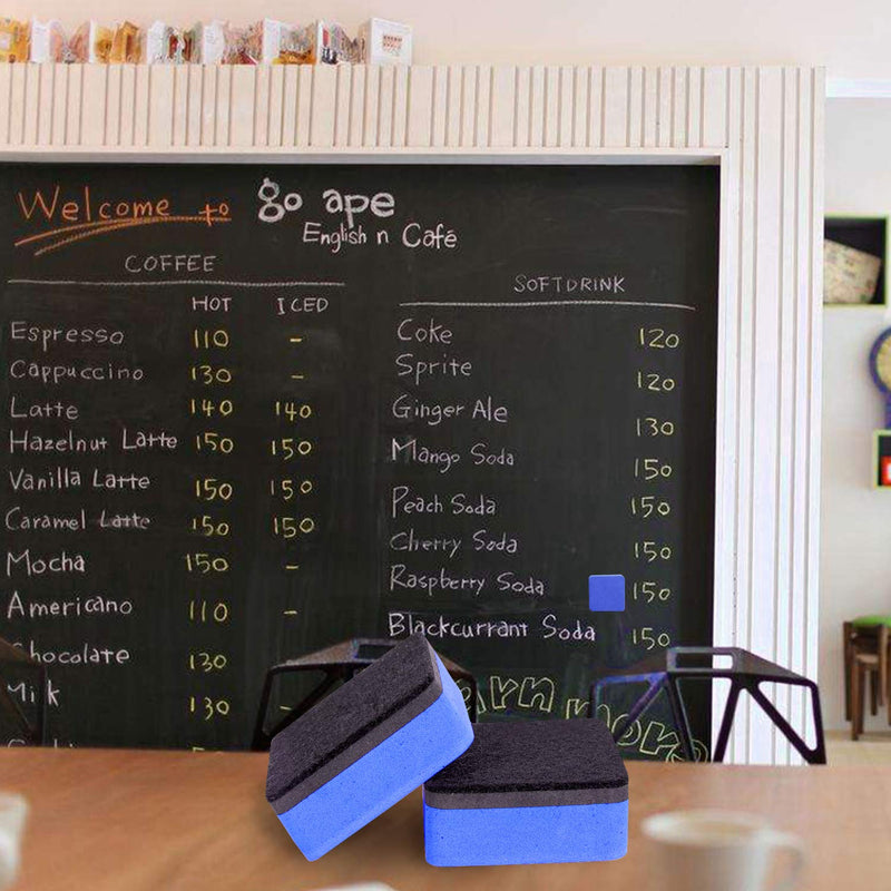 [Australia - AusPower] - Dry Erase Erasers, 36 Pack Magnetic Whiteboard Eraser Chalkboard Eraser Dry Eraser for Classroom Office and home (Blue) Blue 