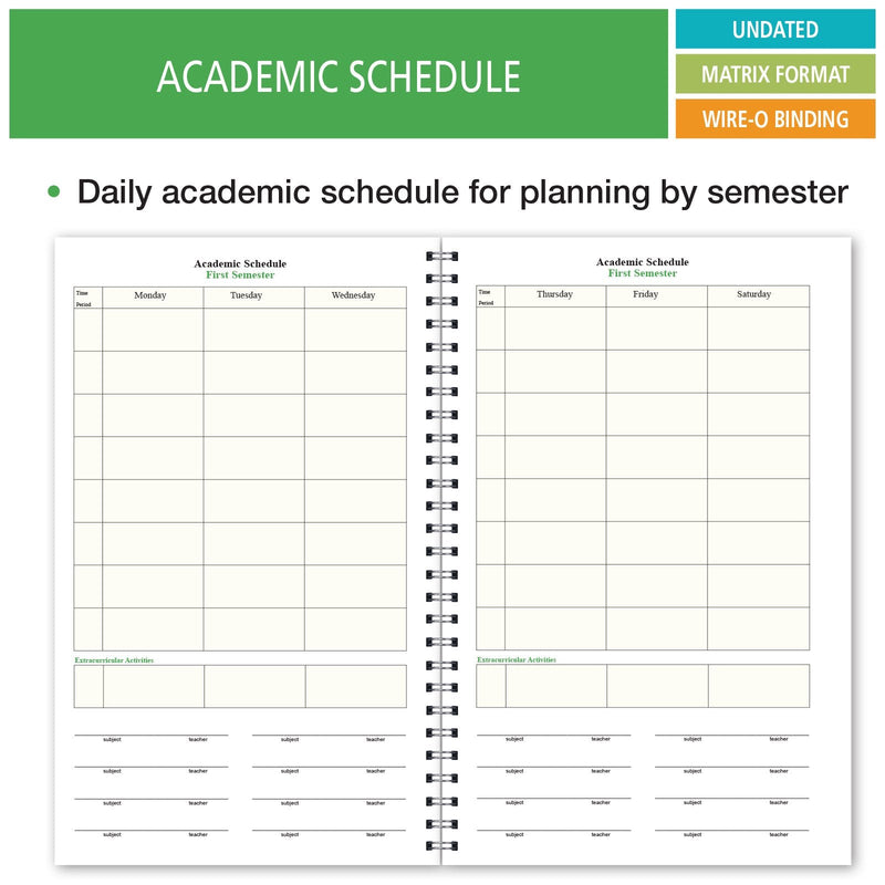 [Australia - AusPower] - Deluxe Full-Year Student Planner for High School 40 weeks (HS-90) 