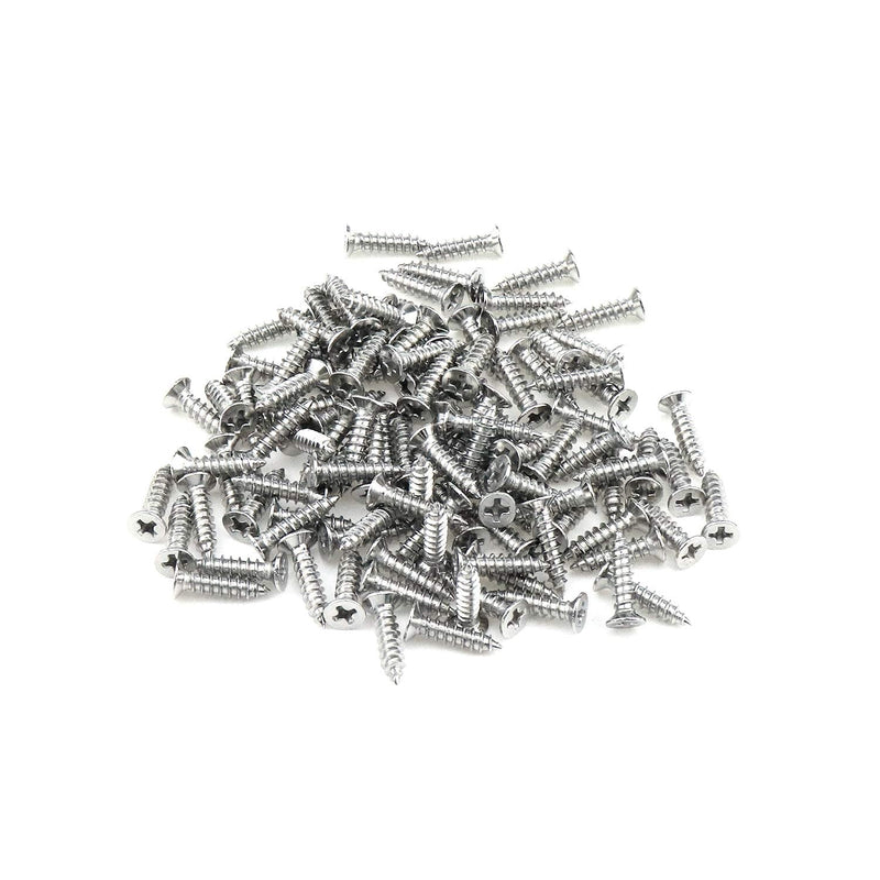 [Australia - AusPower] - T Tulead White Straight Brackets Iron Flat Bracket Mending Plate Furniture Brace 2.16"x0.7" Repair Fixing Joint Pack of 20 with Mounting Screws White, 2.16"x0.7"x0.06", 20pcs 