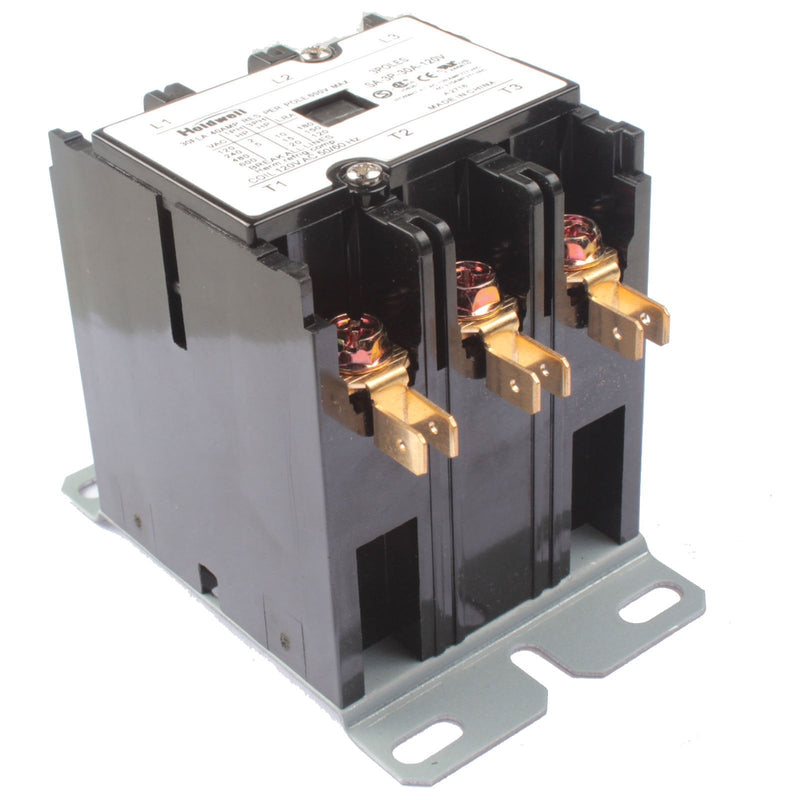 [Australia - AusPower] - Holdwell SA-3P-30A-120V 3 Pole 20 Amp 25 Amp 30 Amp 120V Coil Definite Purpose Air Conditioner Contactor 