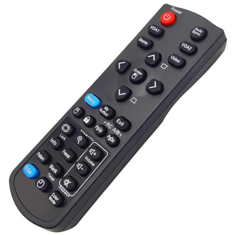 [Australia - AusPower] - INTECHING Projector Remote Control for ViewSonic PJD5126, PJD5132, PJD5134, PJD5226W, PJD5232L, PJD5234L, PJD5533W, PJD6223, PJD6235, PJD6245, PJD6353, PJD6543W, PJD6653W, PJD7820HD, PJD7822HDL 