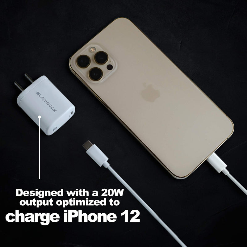 [Australia - AusPower] - USB C Power Adapter 20W Wall Charger Compatible with iPhone 12 Charger Apple iPhone 13 Charger Block iPhone 13 Pro Max Charger Fast Charger iPhone Charger Block Cargador Charging Block iPad 