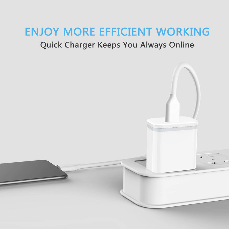 [Australia - AusPower] - LUOATIP 20W USB C Fast Charger for iPhone 13/13 Mini/13 Pro/13 Pro Max, PD 3.0 Wall Plug USBC Charging Cube Power Delivery Block Adapter for iPhone 12 11 Pro Max SE 2020, Pad Pro, AirPods Pro 