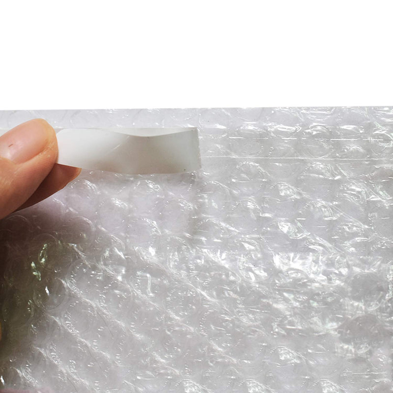 [Australia - AusPower] - 50Pack 8x11 INCH Bubble Out Bags Self-Seal Bubble Pouches for Moving, Shipping, and Storage, Wrap Cushioning Packaging Bag Double-Side Premium Sealing Bubble Out Pouch 