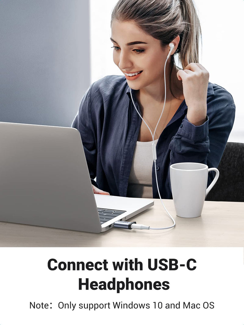 [Australia - AusPower] - UGREEN USB C Female to USB Male Adapter Type C to USB A Charger Cable Converter Compatible with Apple Watch Series 7 iPhone 13 12 Pro Max AirPods 3 MacBook Samsung Galaxy Note Google Pixel etc 