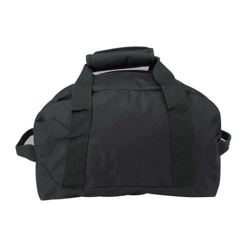 [Australia - AusPower] - DALIX 14" Small Duffle Bag Two Toned Gym Travel Bag Black 