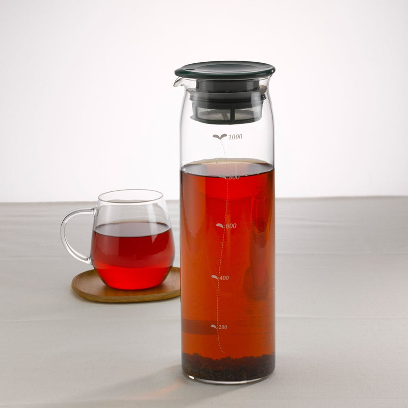 [Australia - AusPower] - Hario Mizudashi Cold Brew Teapot Cold Brew Tea Maker 1000mL, Dark Green 