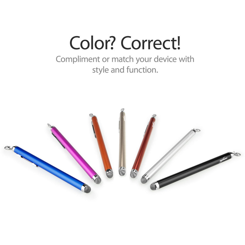 [Australia - AusPower] - Stylus Pen for Clover Mini (Stylus Pen by BoxWave) - EverTouch Capacitive Stylus, Fiber Tip Capacitive Stylus Pen for Clover Mini - Jet Black 