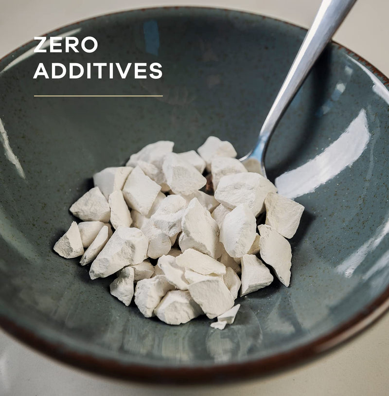 [Australia - AusPower] - Super Crunchy Edible Chalk - Chalk Chunks - ASMR PICA chalk - Pure White Chalk for Eating - Earthy taste - Resealable bag - 7 oz (200 g) 
