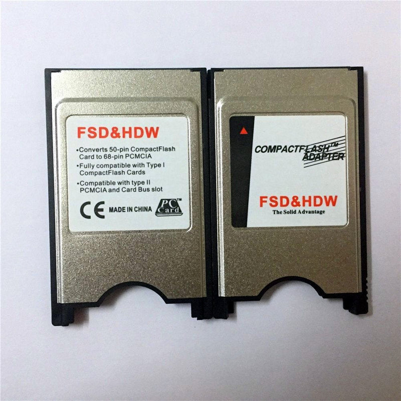 [Australia - AusPower] - New Compactflash Card to PC Card Adapter Notebook Laptop PCMCIA Compact Flash Memory Card Reader CNC 