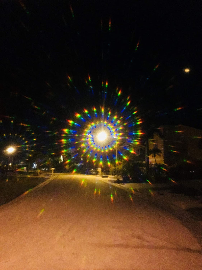 [Australia - AusPower] - Spiral Diffraction Glasses - for Raves, Festivals and More (Pink) 