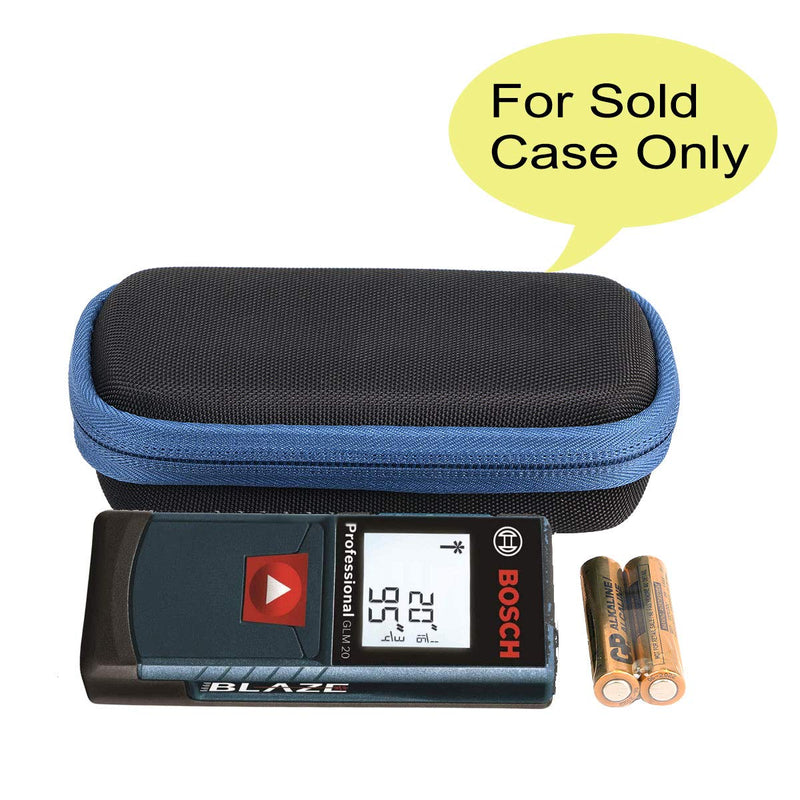 [Australia - AusPower] - co2crea Hard Travel Case Replacement for Bosch GLM 20 Compact Blaze 65' Distance Measure (Black Case + Inside Blue + Blue Zipper) 