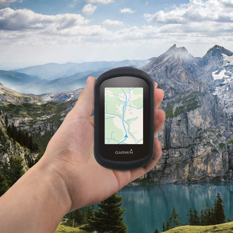 [Australia - AusPower] - kwmobile Case Compatible with Garmin eTrex Touch 25/35 - GPS Handset Navigation System Soft Silicone Skin Protective Cover - Black 