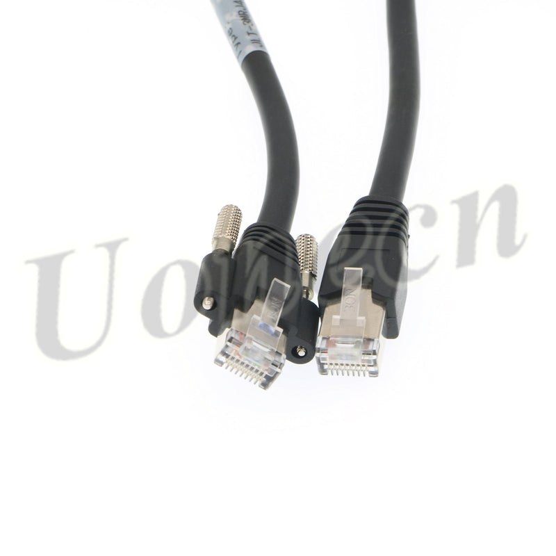 [Australia - AusPower] - Uonecn Data Transmission GigE Cat6 Cable RJ45 Plug Ethernet for CCD Industrial Camera 3 Meters 