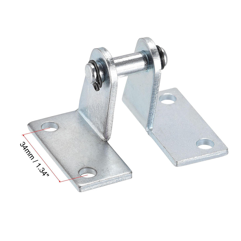 [Australia - AusPower] - uxcell Air Cylinder Rod Clevis Mounting Bracket 4 Bolt Holes 47x70x41mm MA/MAL Pneumatic Parts for 20mm Cylinder Bore 